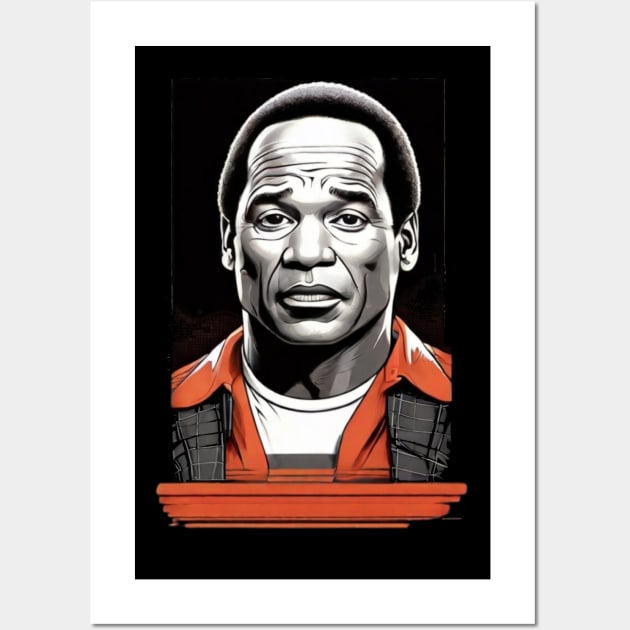 Oj Simpson Wall Art by unn4med